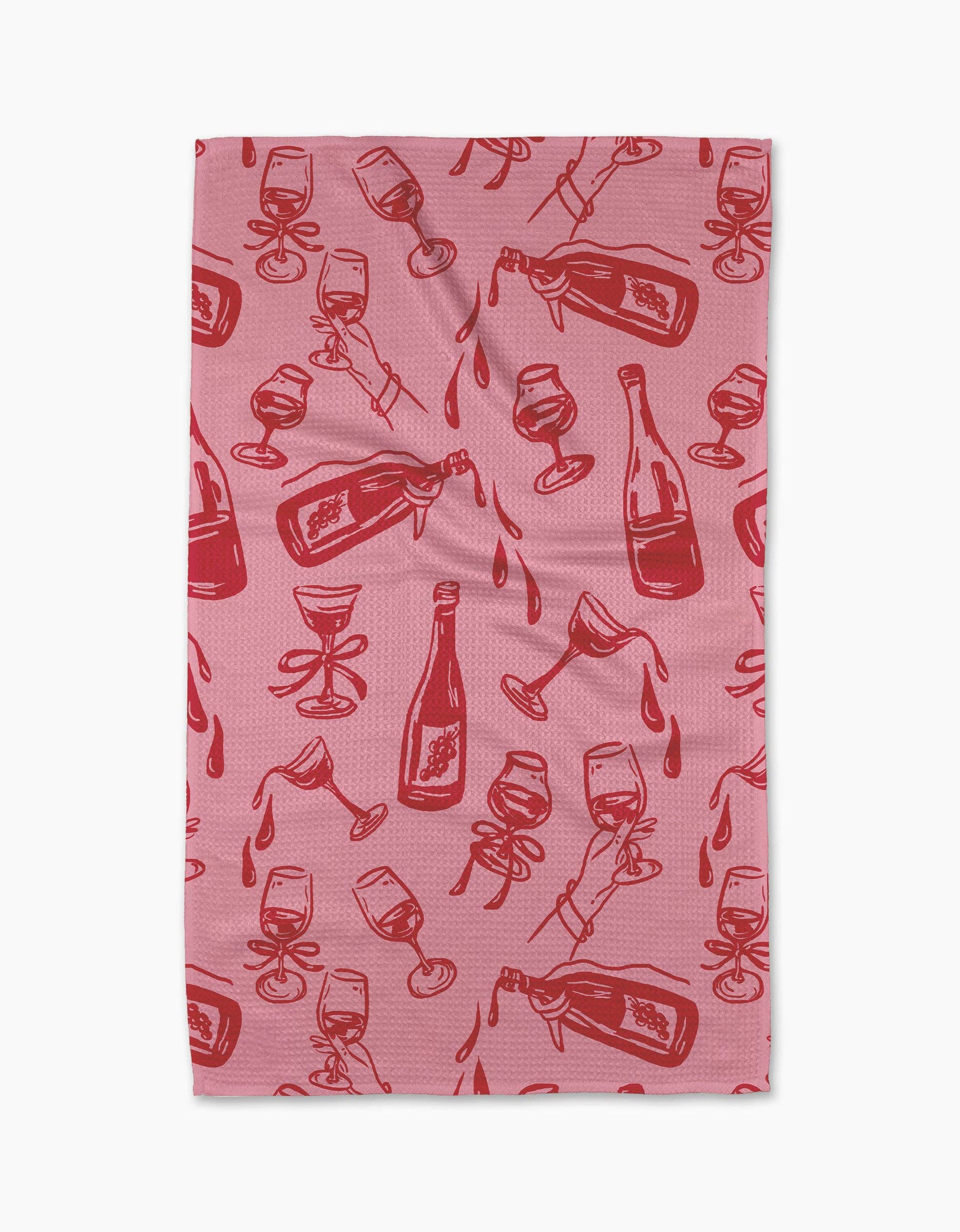 Geometry | Wining and Dining Tea Towel