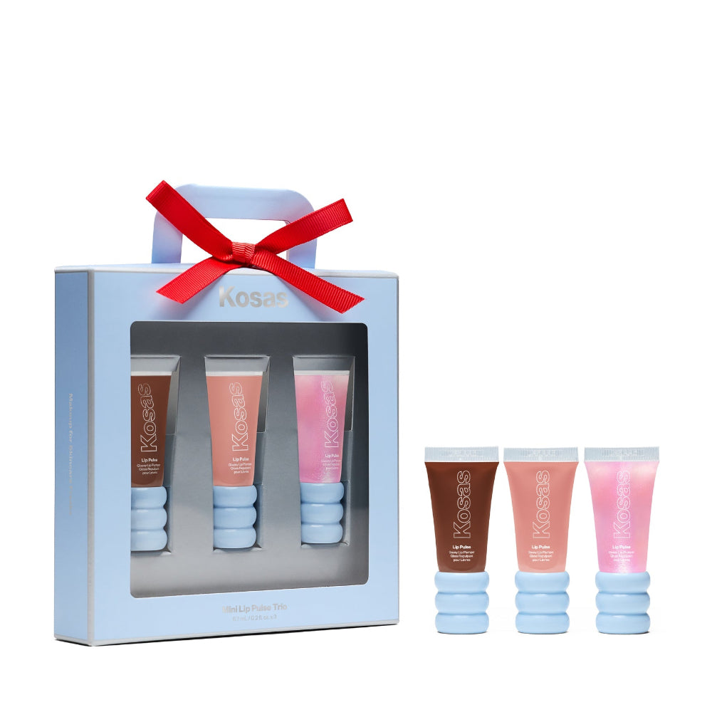 Kosas Mini Lip Pulse Trio Glassy Lip Plumpers