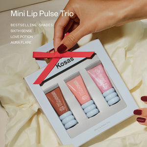 Kosas Mini Lip Pulse Trio Glassy Lip Plumpers