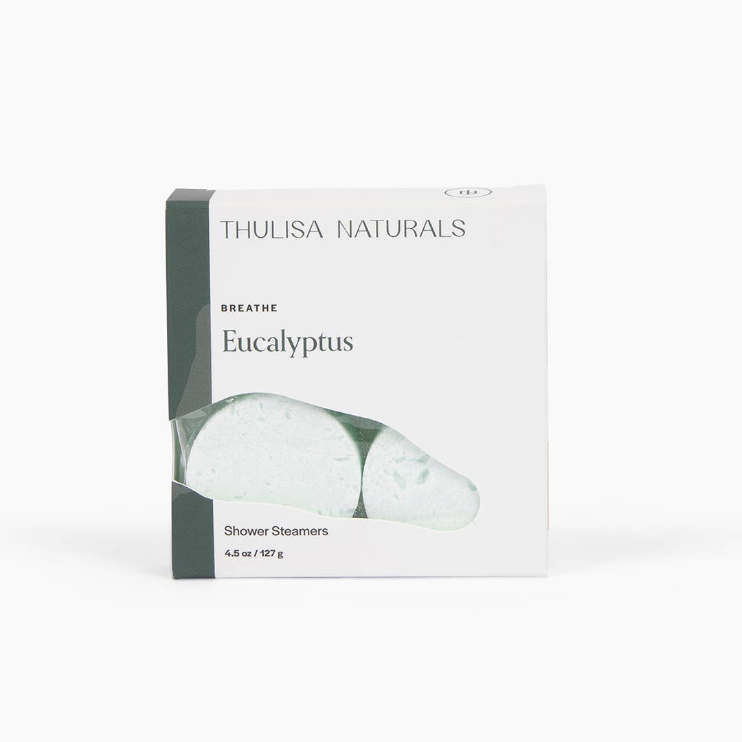 Thulisa Naturals | Bath + Body - Breathe Shower Steamers | Eucalyptus