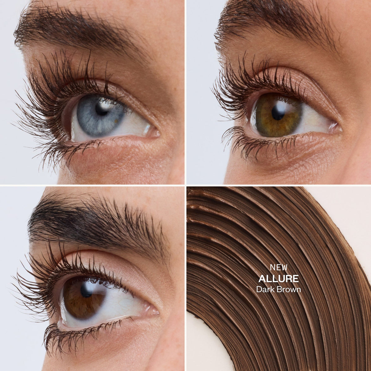 Kosas Soulgazer Mascara Lengthening + Lifting Peptide Mascara in Allure | Dark Brown
