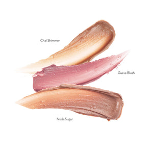 LÜK BEAUTIFOOD Lip Trio - Soft Shimmers Sheer Lipstick