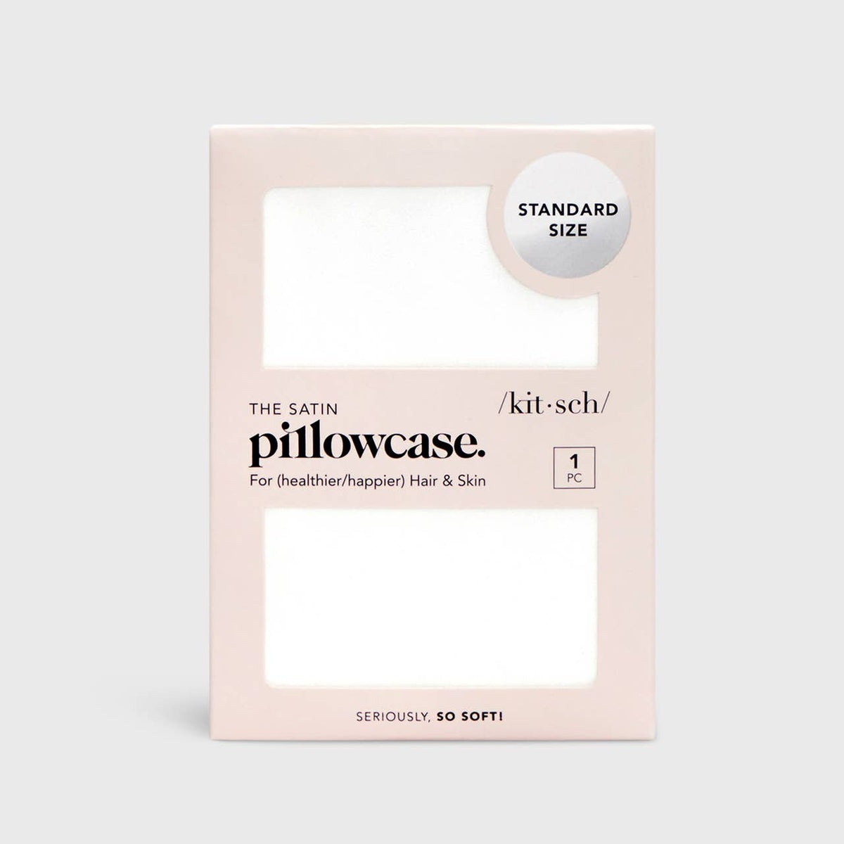 KITSCH Satin Pillowcase | Ivory
