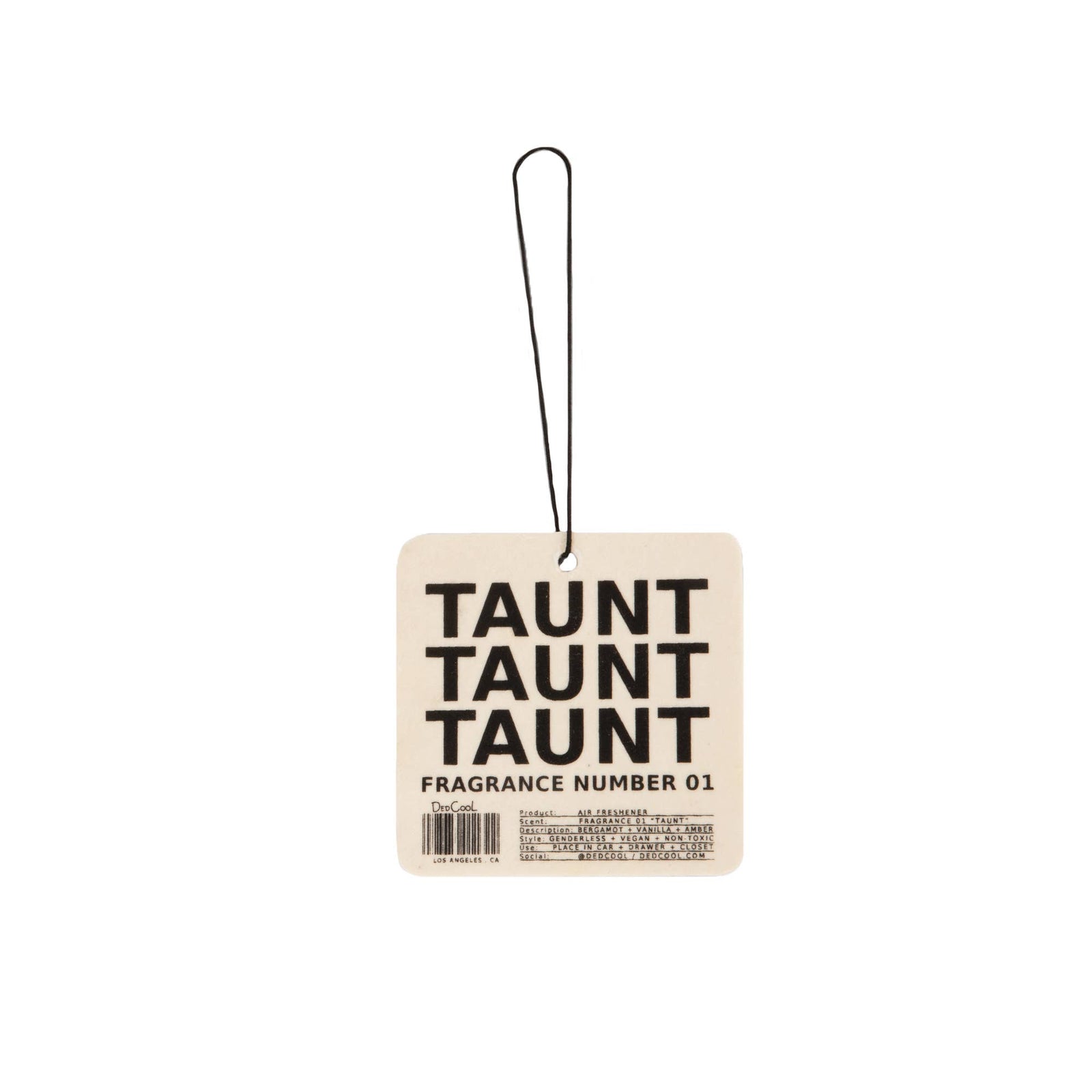 Dedcool Air Freshener | 01 Taunt