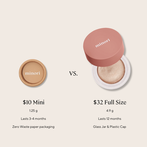 Minori Zero Waste Cream Highlighter Mini | Champagne