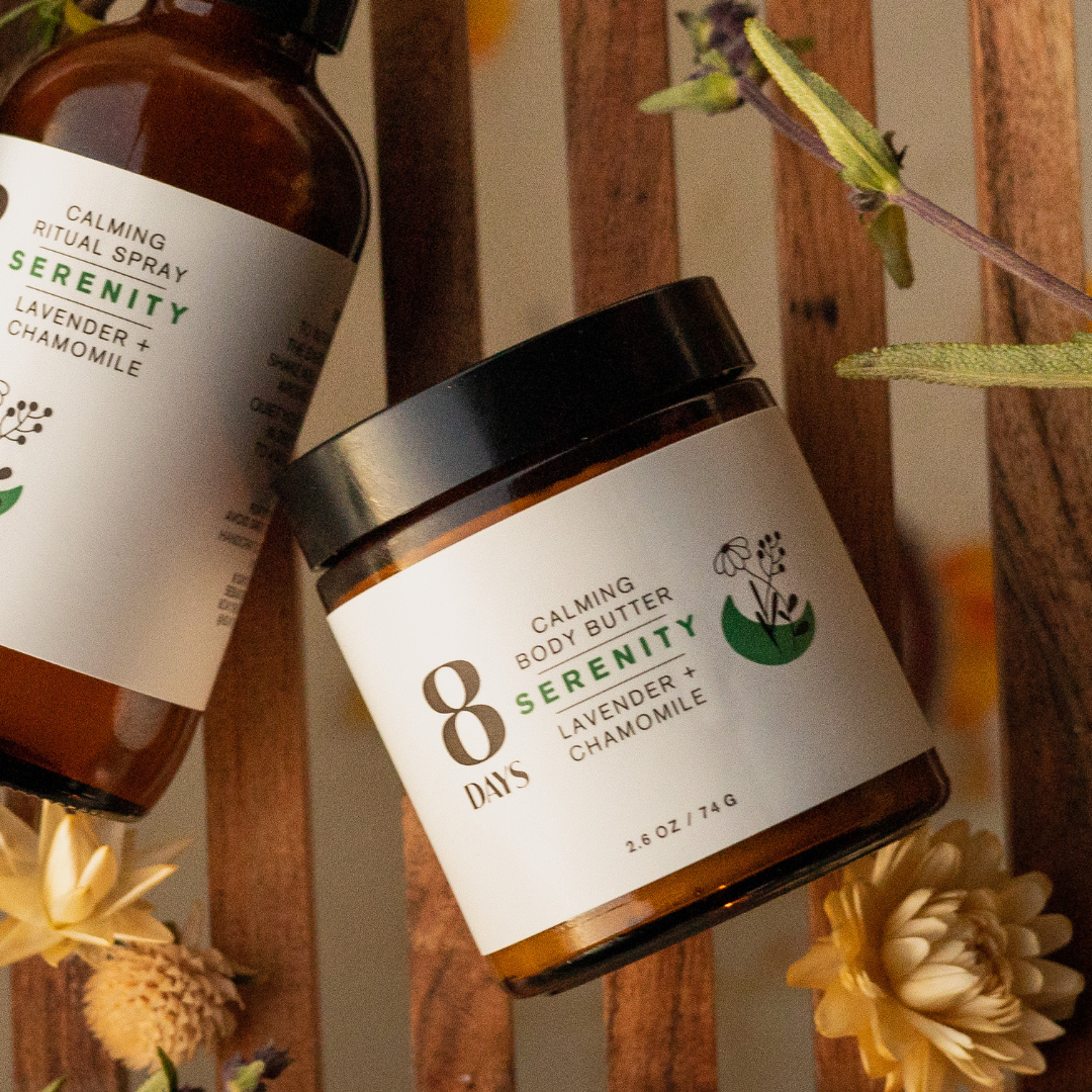 8 Days Botanicals SERENITY Body Butter | Lavender + Chamomile