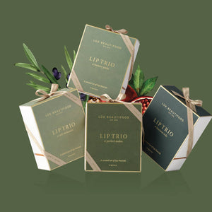 LÜK BEAUTIFOOD Lip Trio - Soft Shimmers Sheer Lipstick