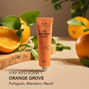 AKT London (USA) AKT Deodorant Balm SC.01 Orange Grove | aluminum-free, vegan