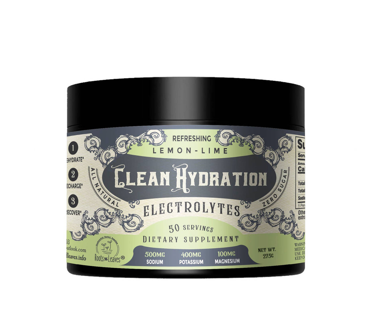 Roots & Leaves Clean Hydration Electrolytes