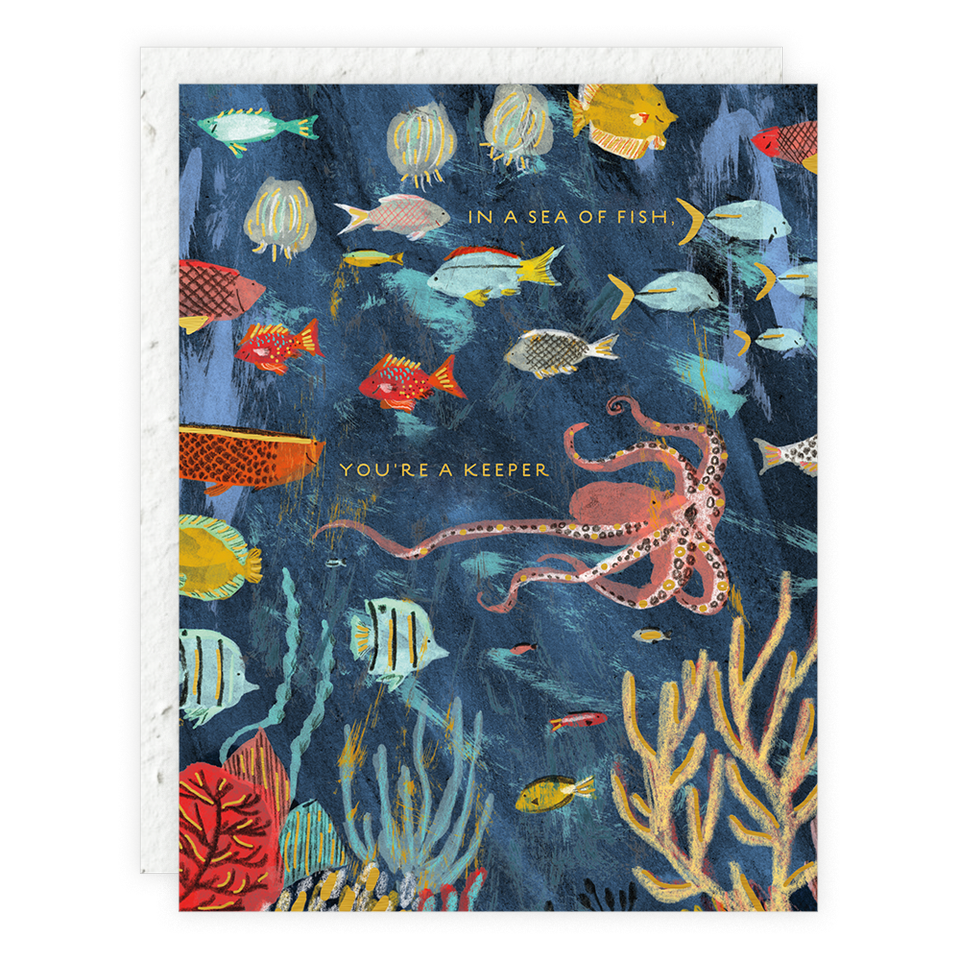 Seedlings | You're a Keeper | Love Card