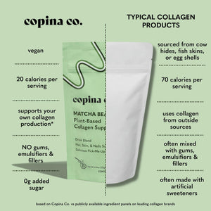 Copina Co. Matcha Beauty Plant-Based Collagen Support Drink Blend