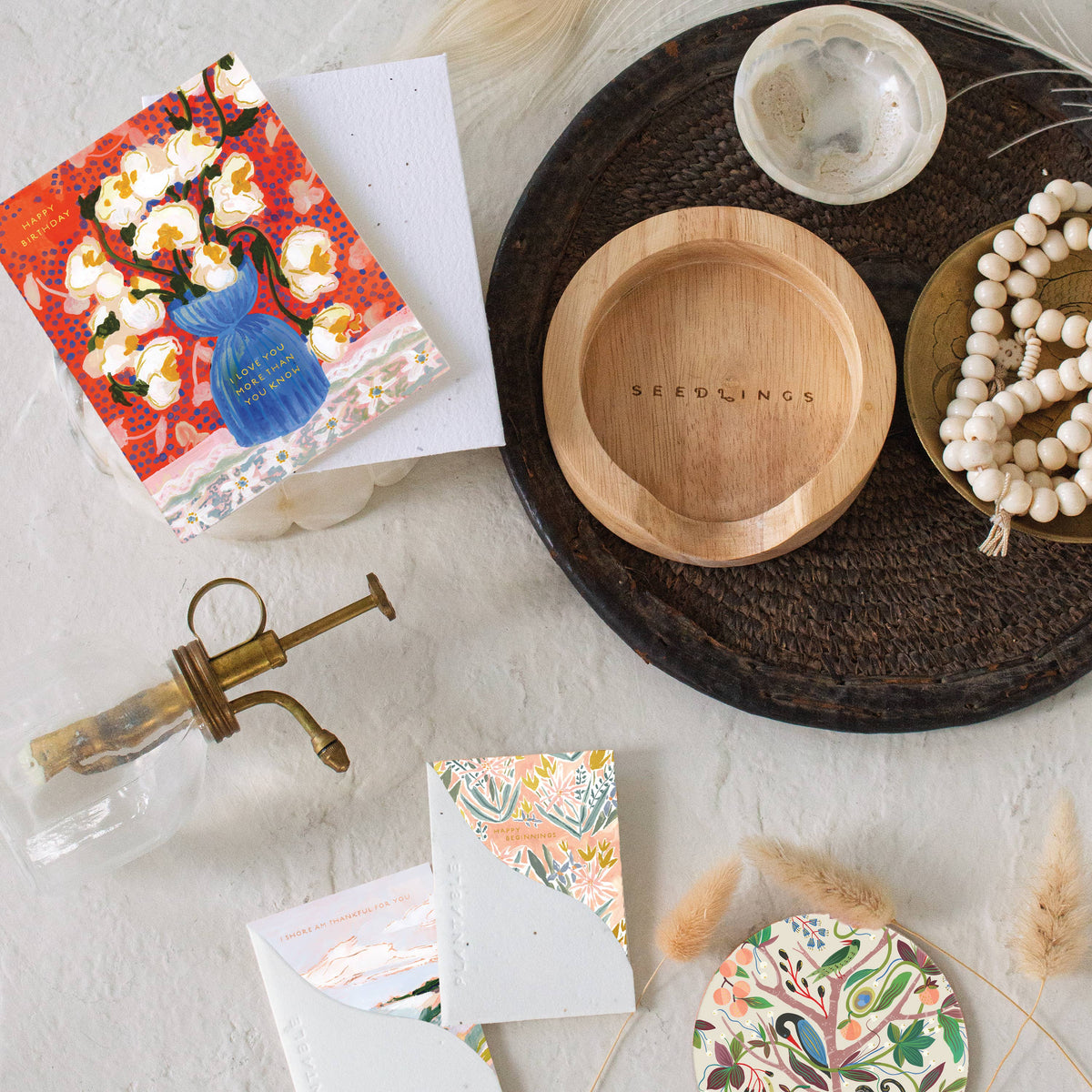 Seedlings Abundance | Birthday Card