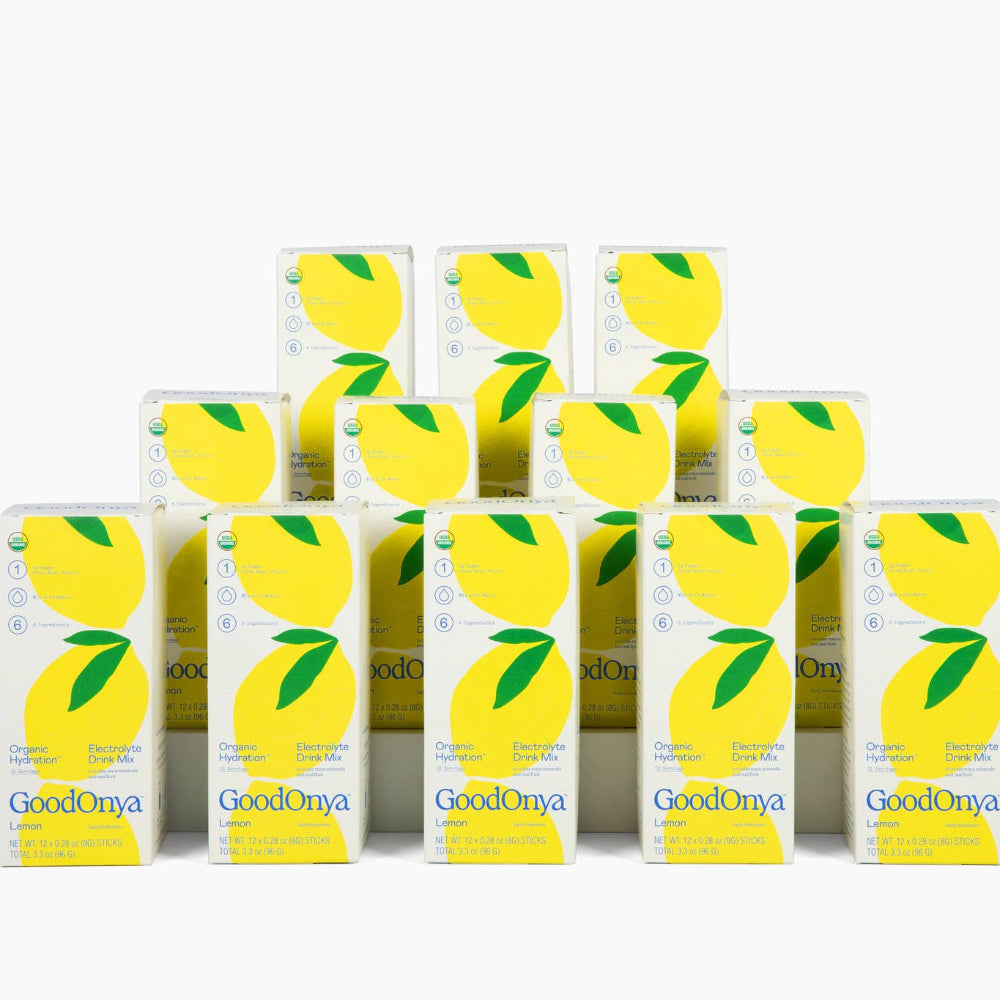 GoodOnya Organic Hydration™ Stick Pack | 12 Single-Serve Sticks