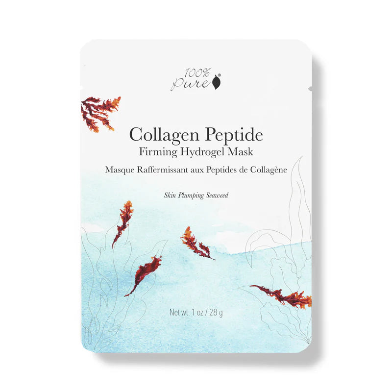 100% Pure COLLAGEN PEPTIDE FIRMING HYDROGEL MASK
