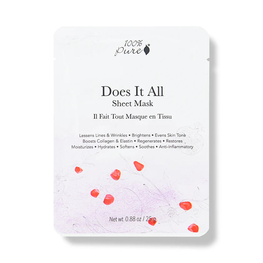 100% Pure Does It All Sheet Mask