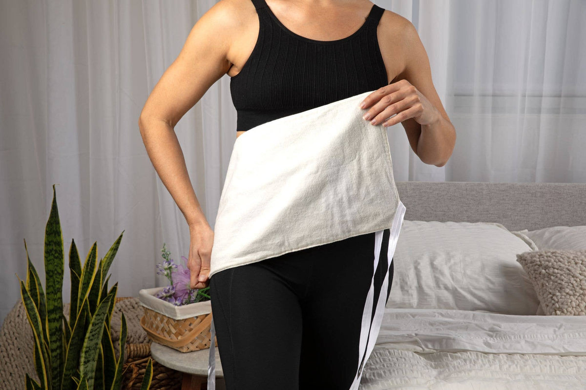 Roots And Leaves | Castor Oil Wrap 100% Organic USA Handmade