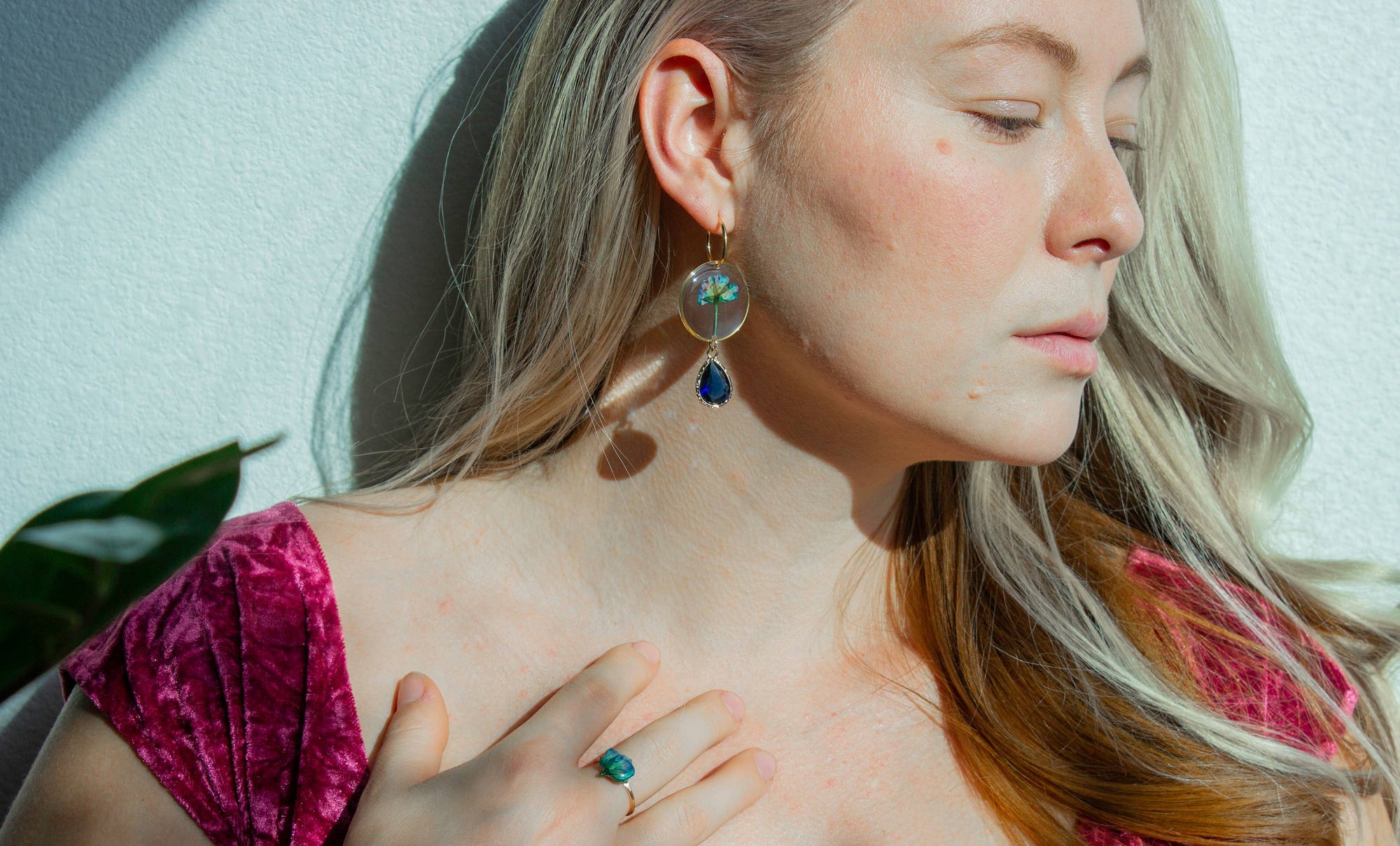 Blossom and Love | Forget Me Not Suncatchers Earrings