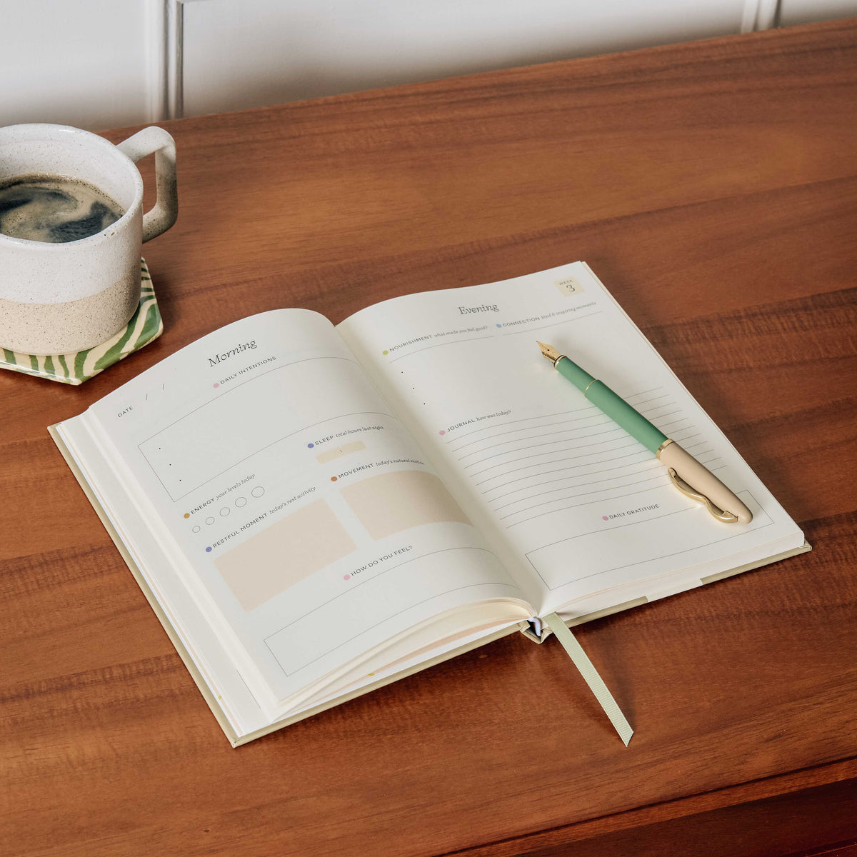 Papier | Guided Wellness Journal | Quilted Daydream