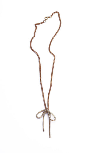 Watersandstone LITTLE BOW necklace