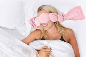 nodpod - Blush Weighted Sleep Mask - Eye Mask