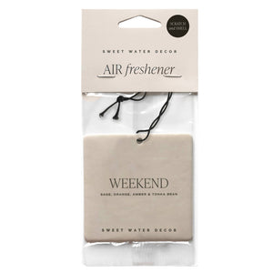 Sweet Water Decor Weekend Hanging Air Freshener