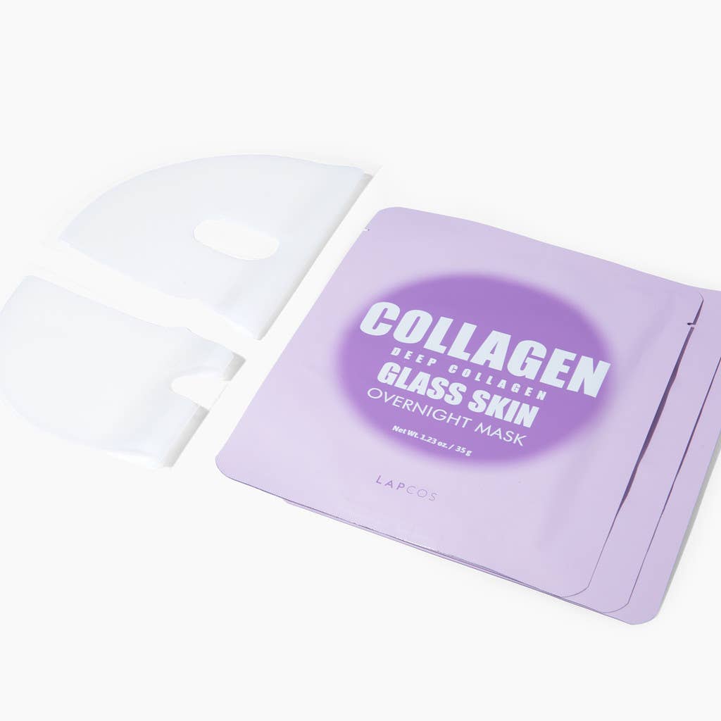 LAPCOS Deep Collagen Glass Skin Overnight Mask