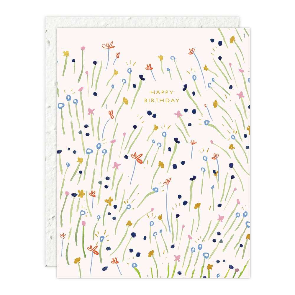 Seedlings - Sweetest Stems - Birthday Card