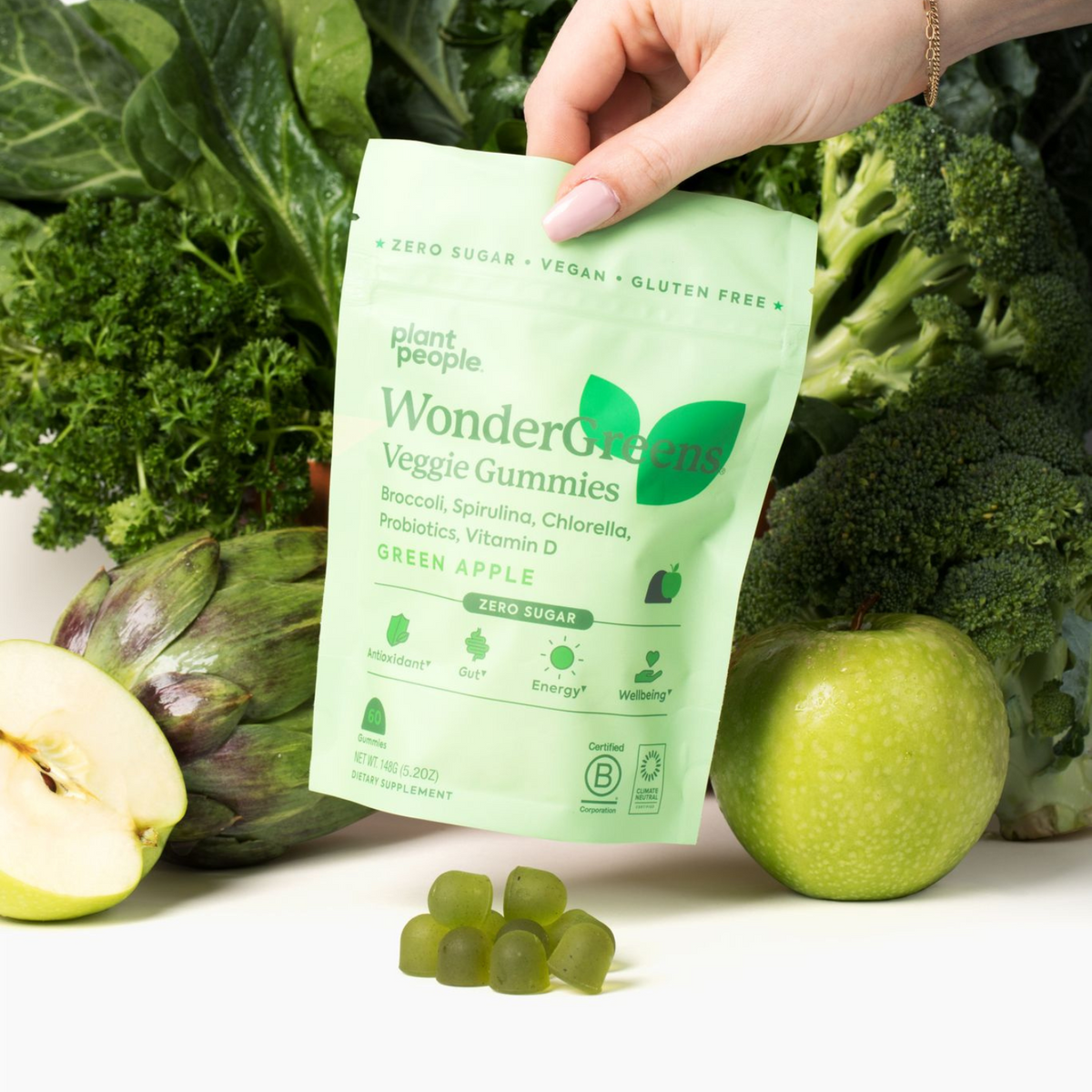 Plant People WonderGreens | Veggie Gummies
