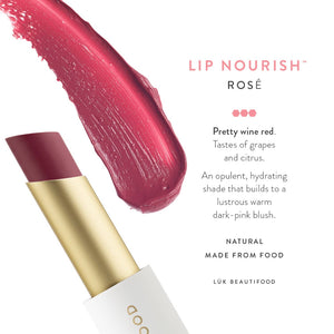 LÜK BEAUTIFOOD Bon Bon Lipstick - A Flush of Rosé