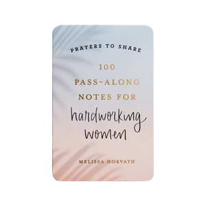 Sweet Water Decor Prayers to Share Pass-Along Notes