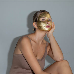 LAPCOS 24k Gold Foil Premium Face Mask 5-PACK