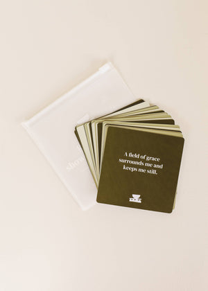 JaxKelly Shower Affirmation™ Cards - Grounding