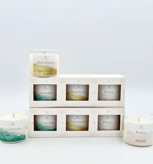 The Sacred Wild Candle Co - New!  Mini Intention Candle Gift Set