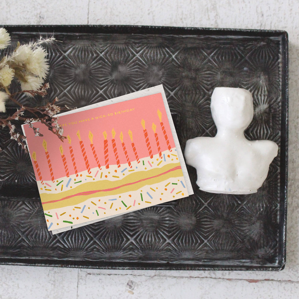 Seedlings Birthday Card | Candle Wishes