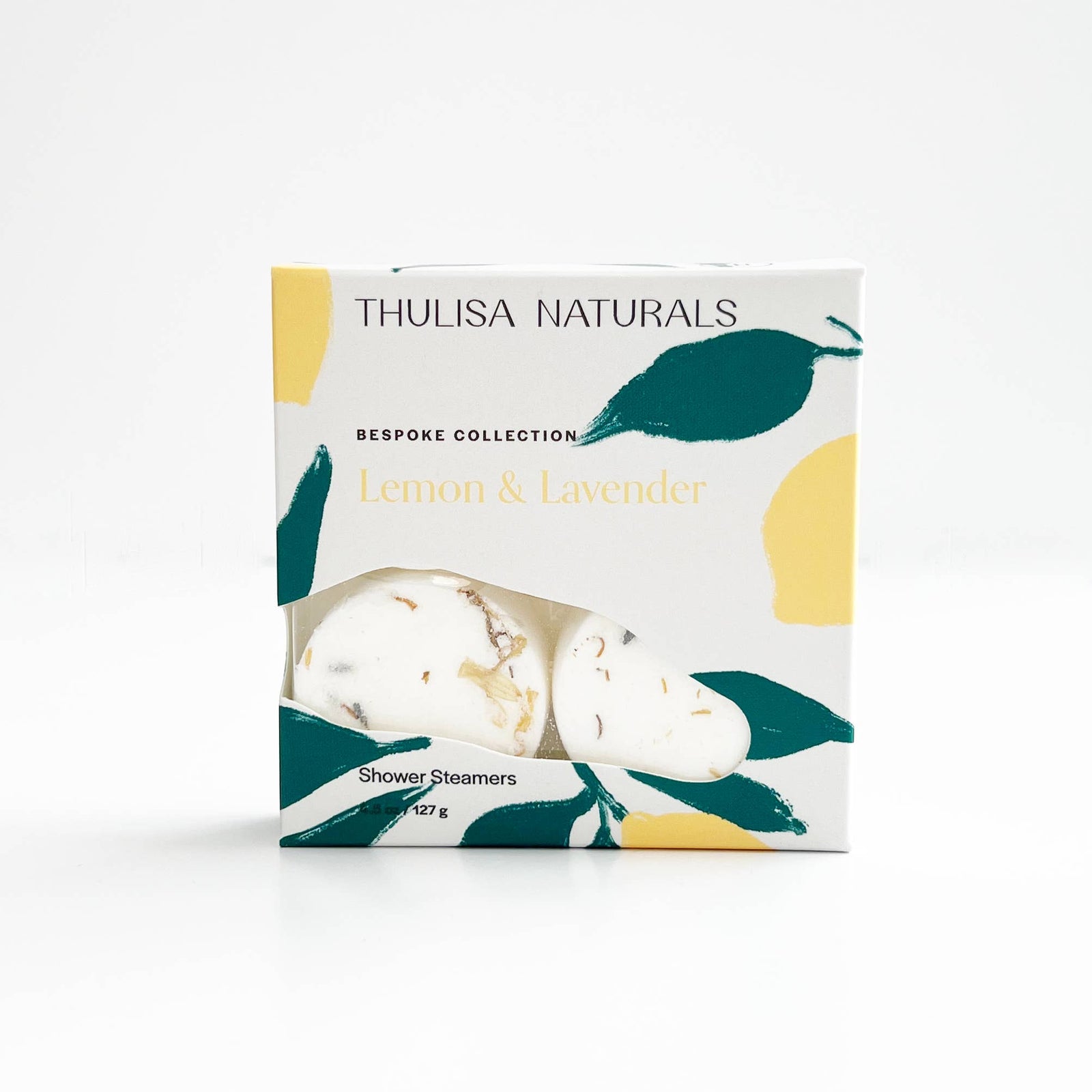 Thulisa Naturals | Bath + Body - Shower Steamers | Lavender and Lemon
