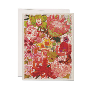 Red Cap Cards Wild Florals | Greeting Card