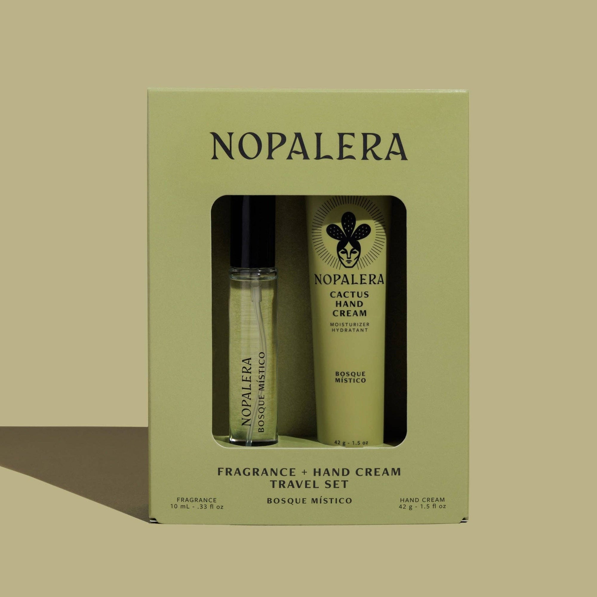 Nopalera Hand Cream + Travel Fragrance Gift Set | Bosque Místico