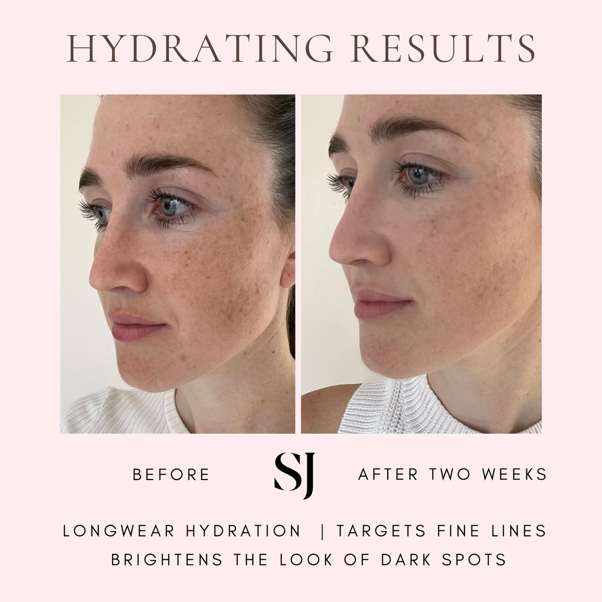Saint Jane Hydrating Petal Cream - Hyaluronic Acid + Vitamin C Daily Moisturizer