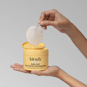 KITSCH Kojic Acid Face & Body Cleansing Pads