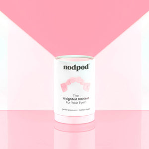 nodpod - Blush Weighted Sleep Mask - Eye Mask