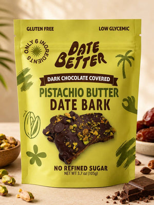 Date Better Snacks Pistachio Date Bark