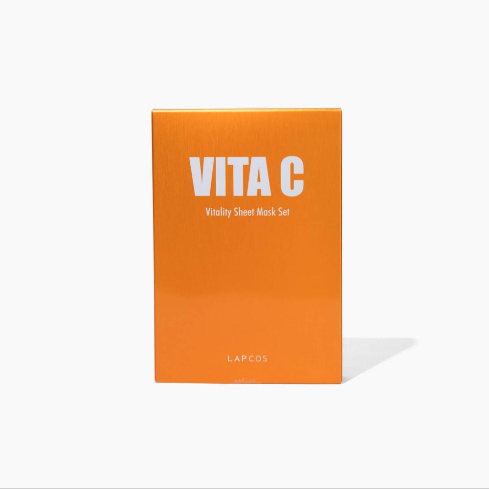 LAPCOS Vita C Derma Sheet Mask 5-pack
