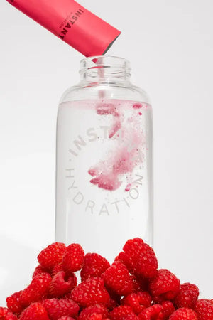 Instant Hydration - Premium Electrolyte Drink Mix: Raspberry