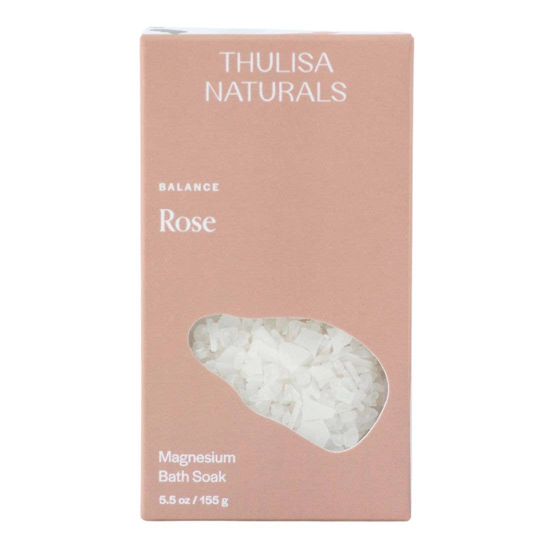 Thulisa Naturals | Bath + Body Magnesium Bath Salt Soak | Rose (Copy)
