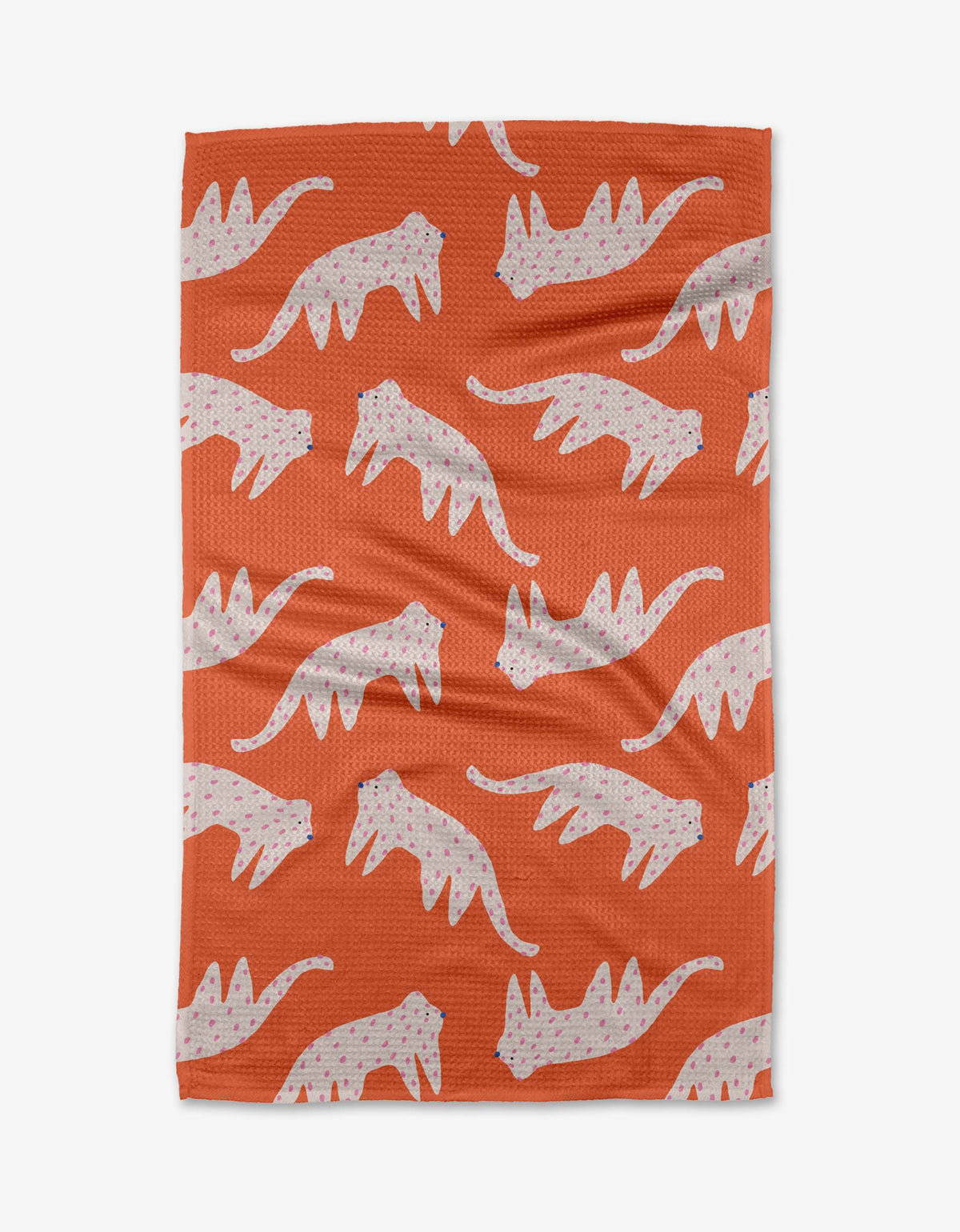 Geometry | Cute Cheetah Tea Towel