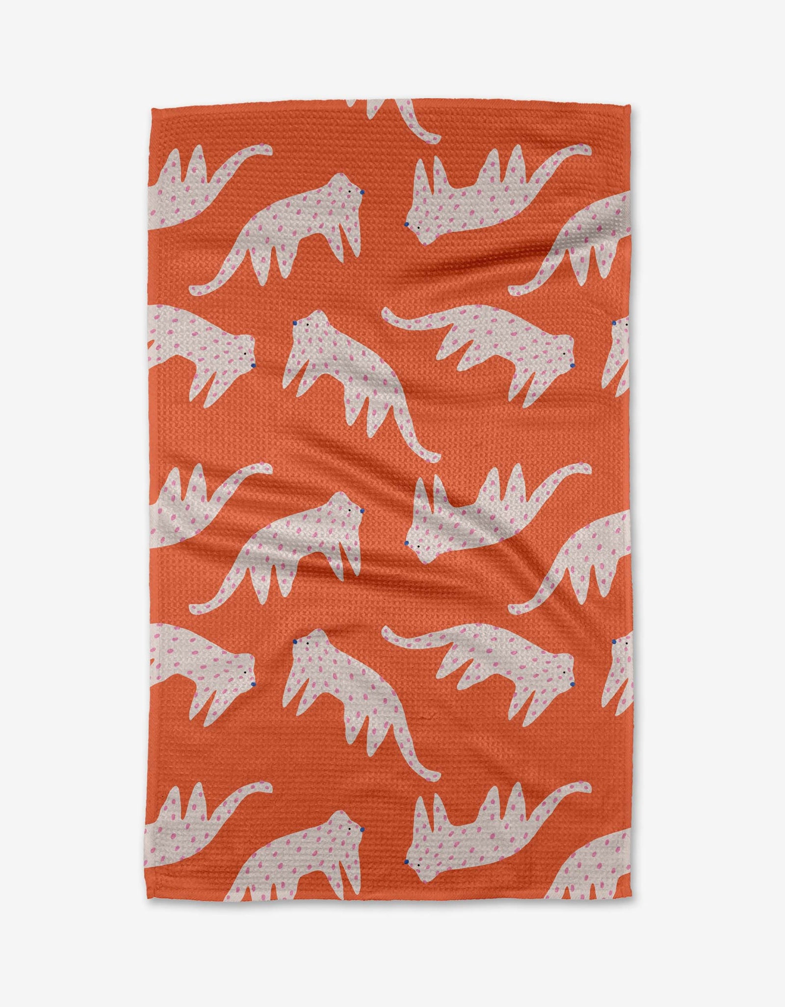 Geometry | Cute Cheetah Tea Towel