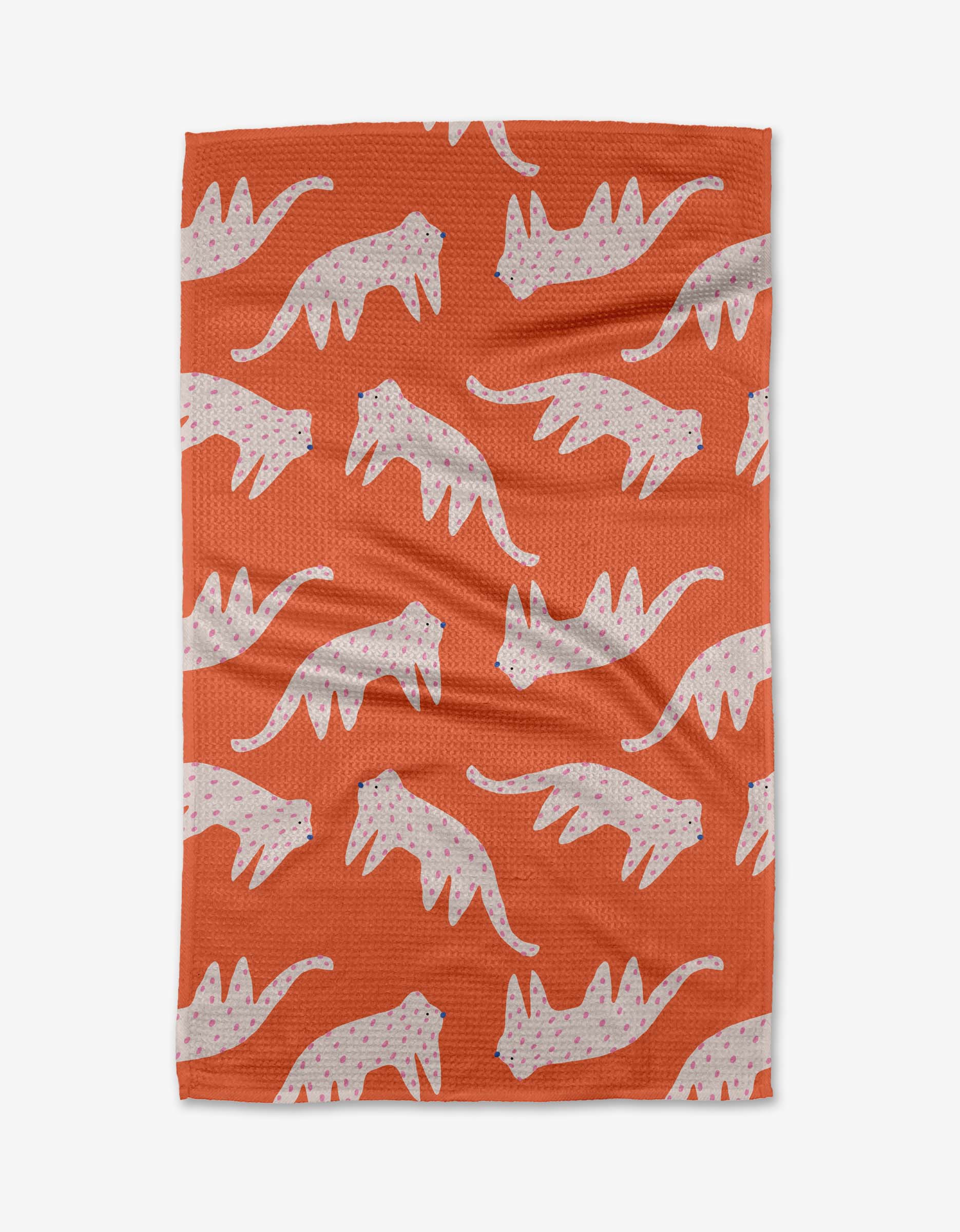Geometry | Cute Cheetah Tea Towel