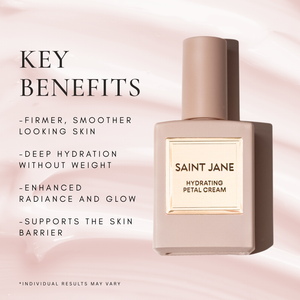 Saint Jane Hydrating Petal Cream - Hyaluronic Acid + Vitamin C Daily Moisturizer