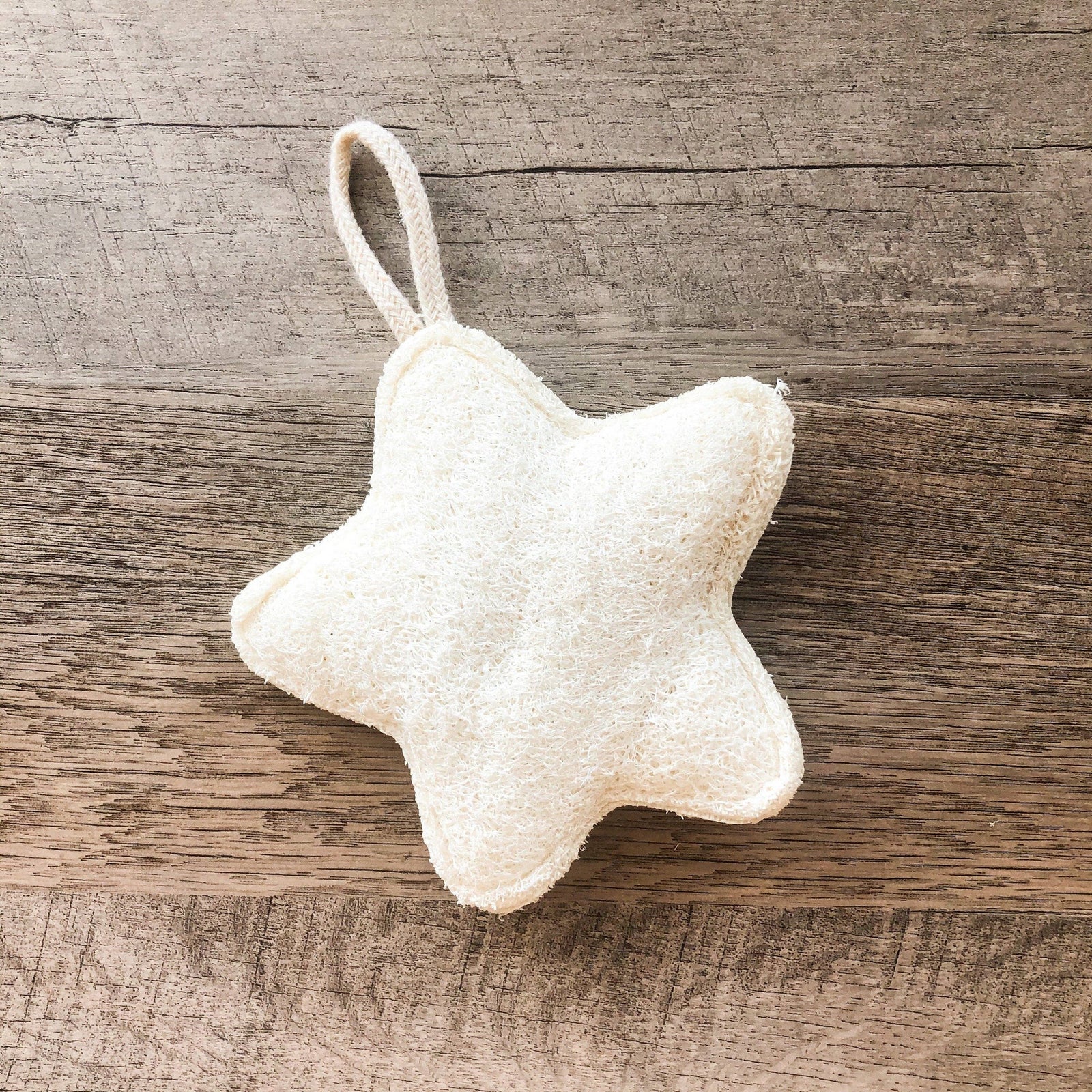 Smile Boutiques Natural Organic Loofah Bath and Kitchen Sponge | Star