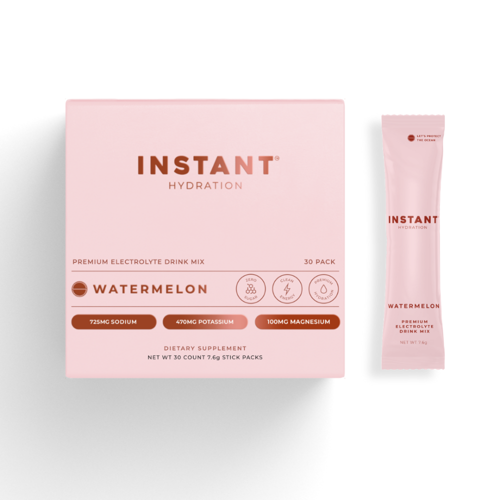 Instant Hydration - Premium Electrolyte Drink Mix: Watermelon